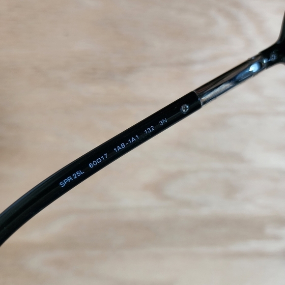 Prada Black Sunglasses SPR 25L without case shades - Picture 10 of 12